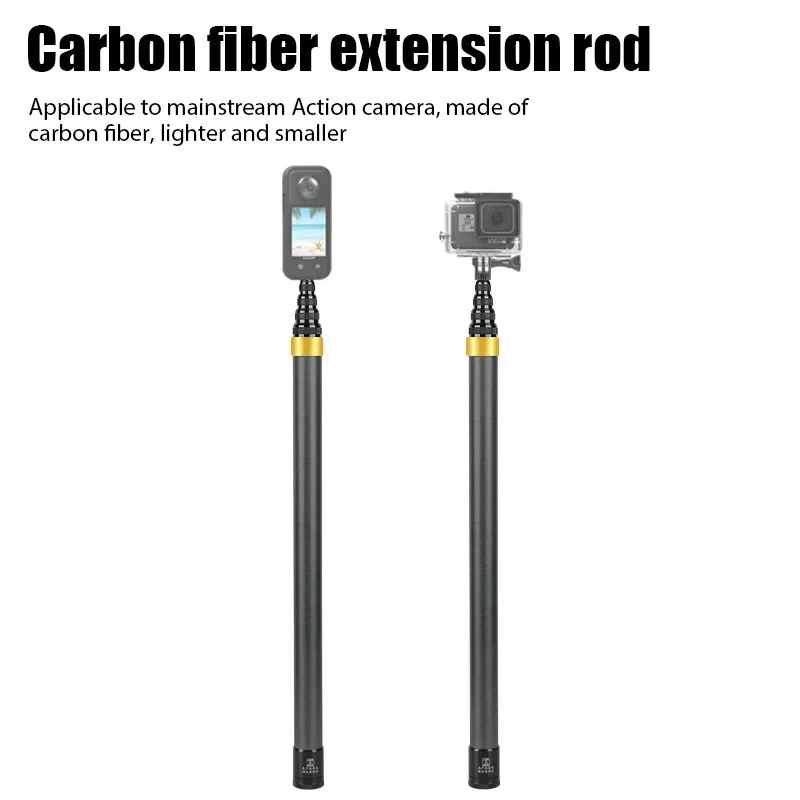 Action Camera Selfie Stick Invisible - Невидимая удлиненная палка для селфи из