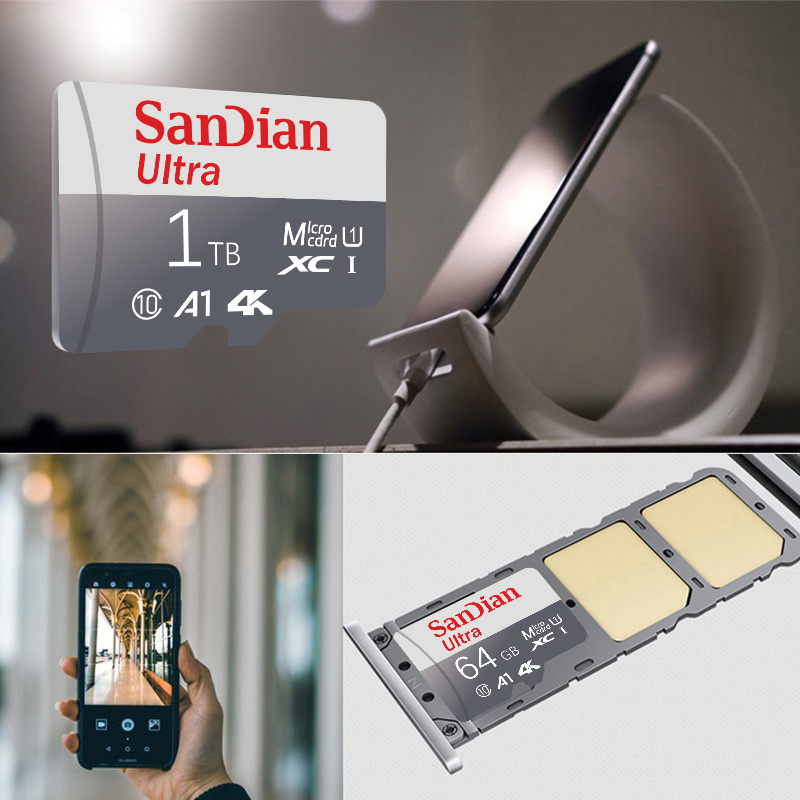 Action Camera Micro Sd Card 128Gb V30 - Карта памяти Micro SD, 512 ГБ,