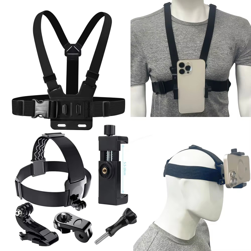 Action Camera Chest Strap Harness Mount - Для GoPro Hero Ремешок на голову