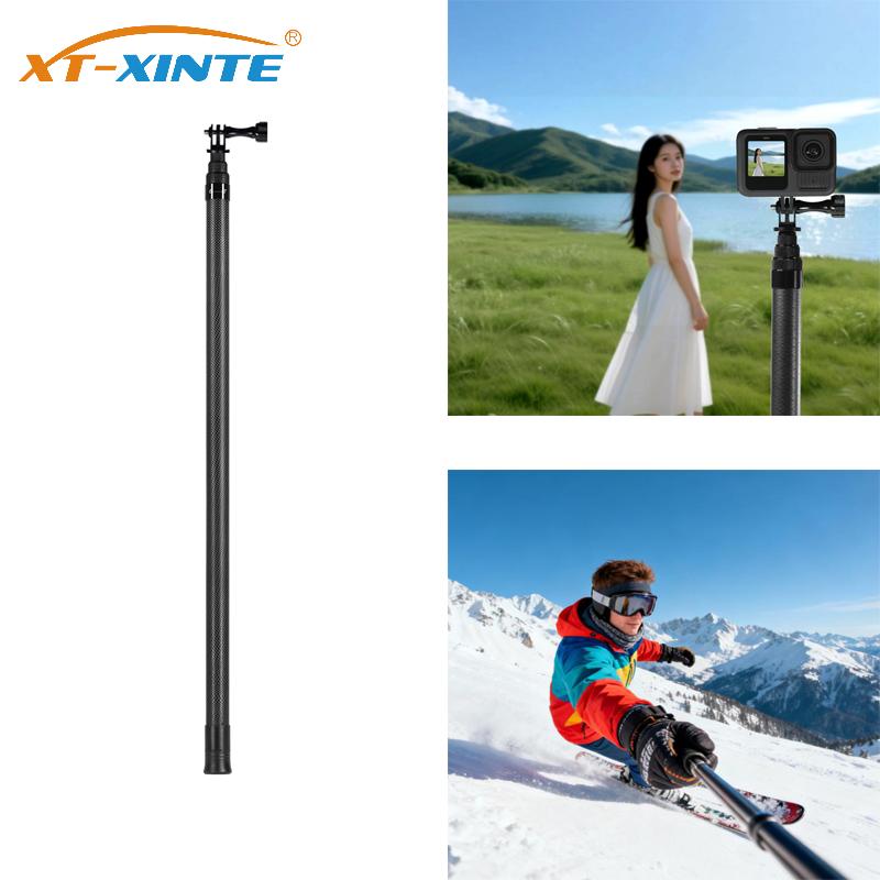 Action Camera Selfie Stick Invisible - Невидимая палка для селфи из углеродного