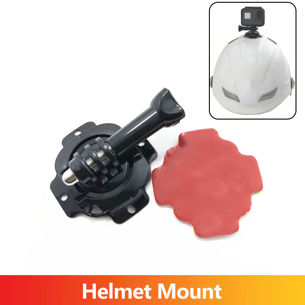 Action Camera Motorcycle Helmet Mount - Клейкая основа для крепления на мотоциклетный
