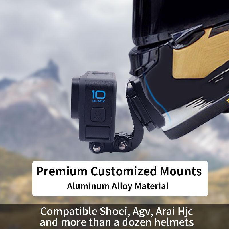 Action Camera Motorcycle Helmet Mount - Мотоциклетный шлем премиум-класса по индивидуальному заказу,