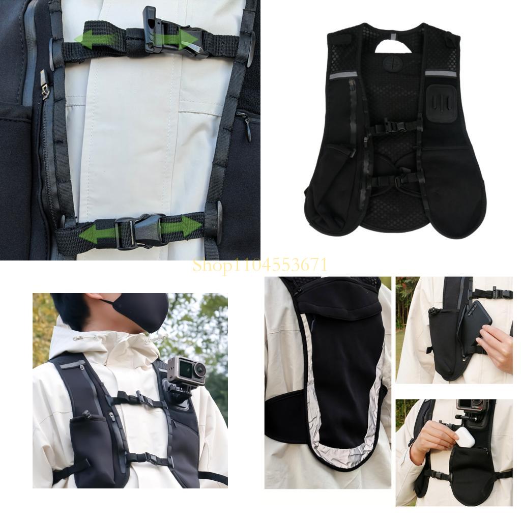 Action Camera Chest Strap Harness Mount - Бестселлер, ремни для крепления на груди,